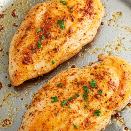 receta de pechuga de pollo a la sartén