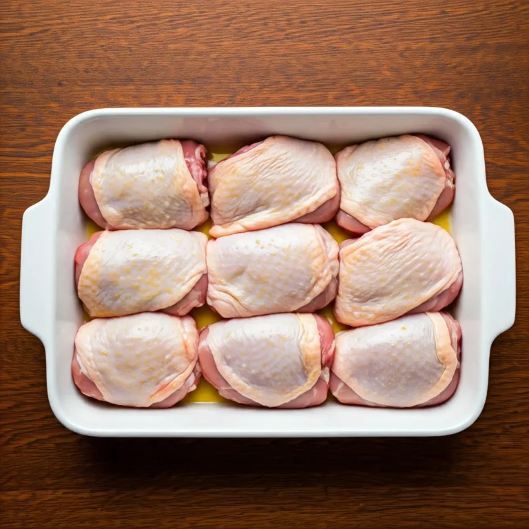 tiempo de cocción muslos de pollo al horno