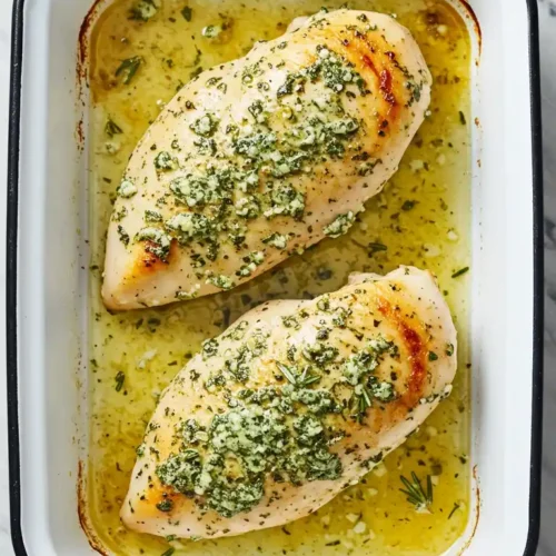 Filete de pollo al horno