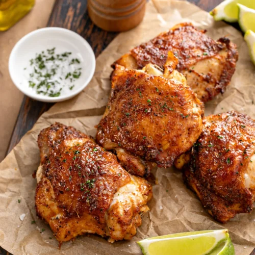 marinada sencilla para muslos de pollo