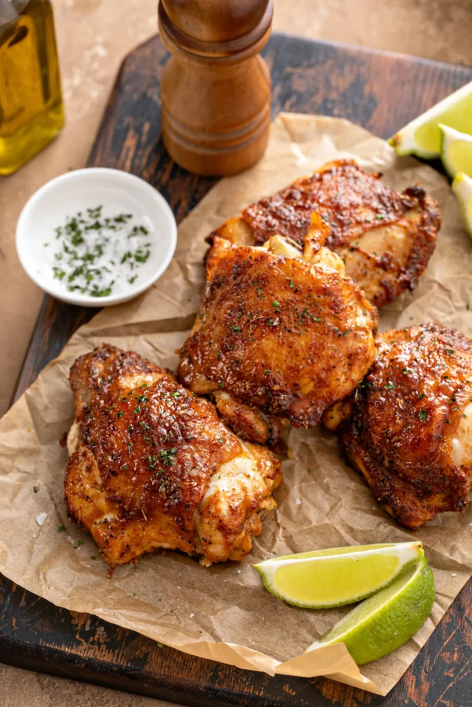 marinada sencilla para muslos de pollo
