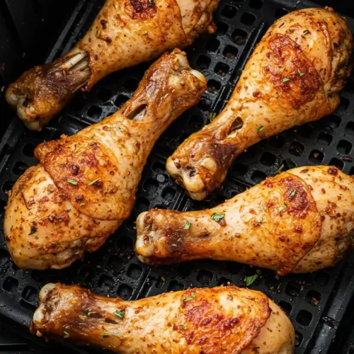 muslos de pollo en freidora de aire